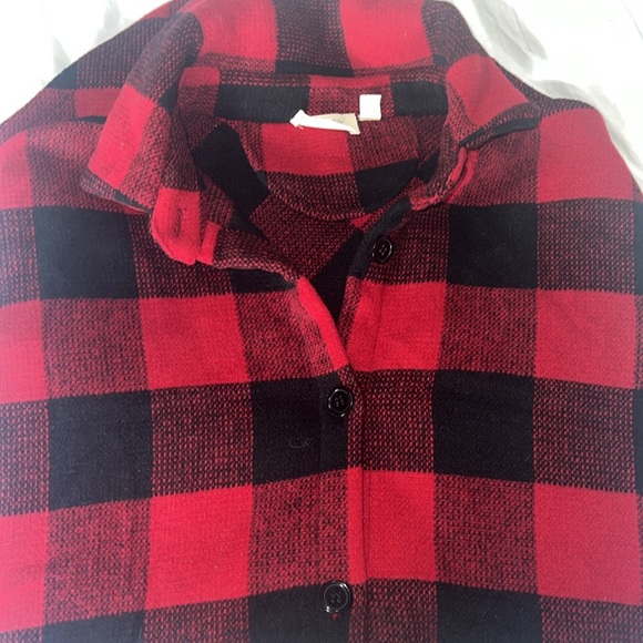 Long RD Style shacket in buffalo plaid never worn - Picture 4 of 4